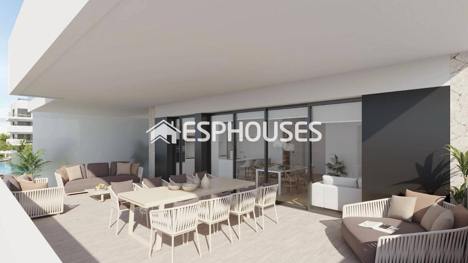 2 sovrum Lägenhet till salu i La Nucia med pool garage - 469 500 € (Ref: 9444408)