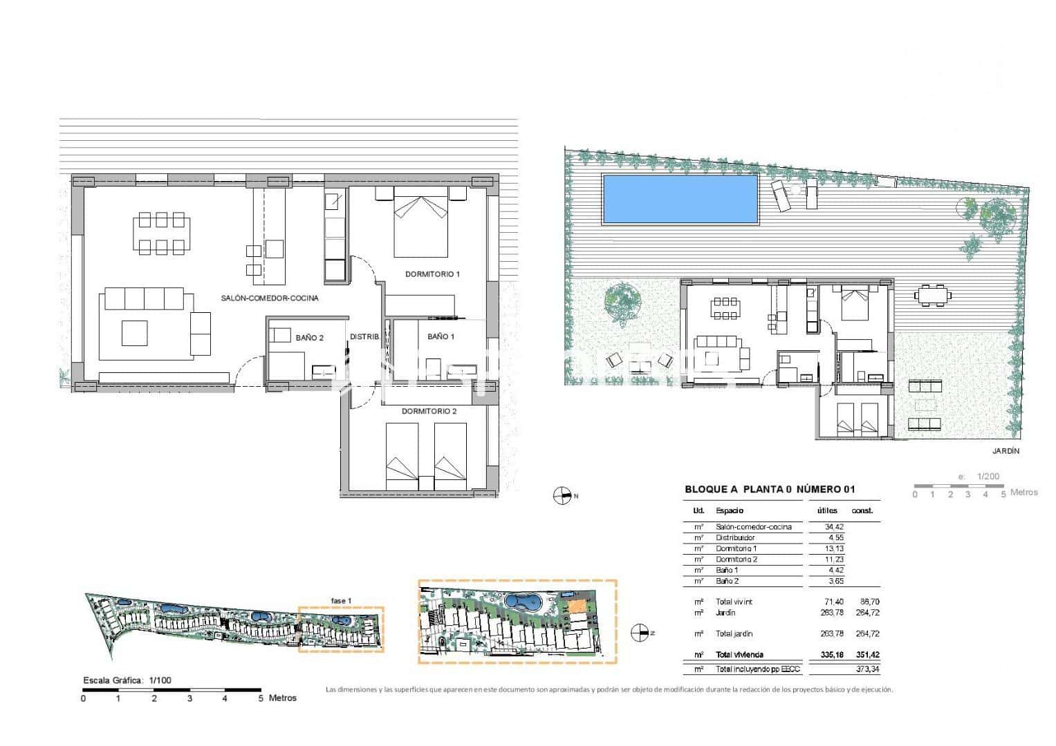 2 chambre Appartement à vendre à La Nucia avec piscine garage - 499 000 € (Ref: 9444409)