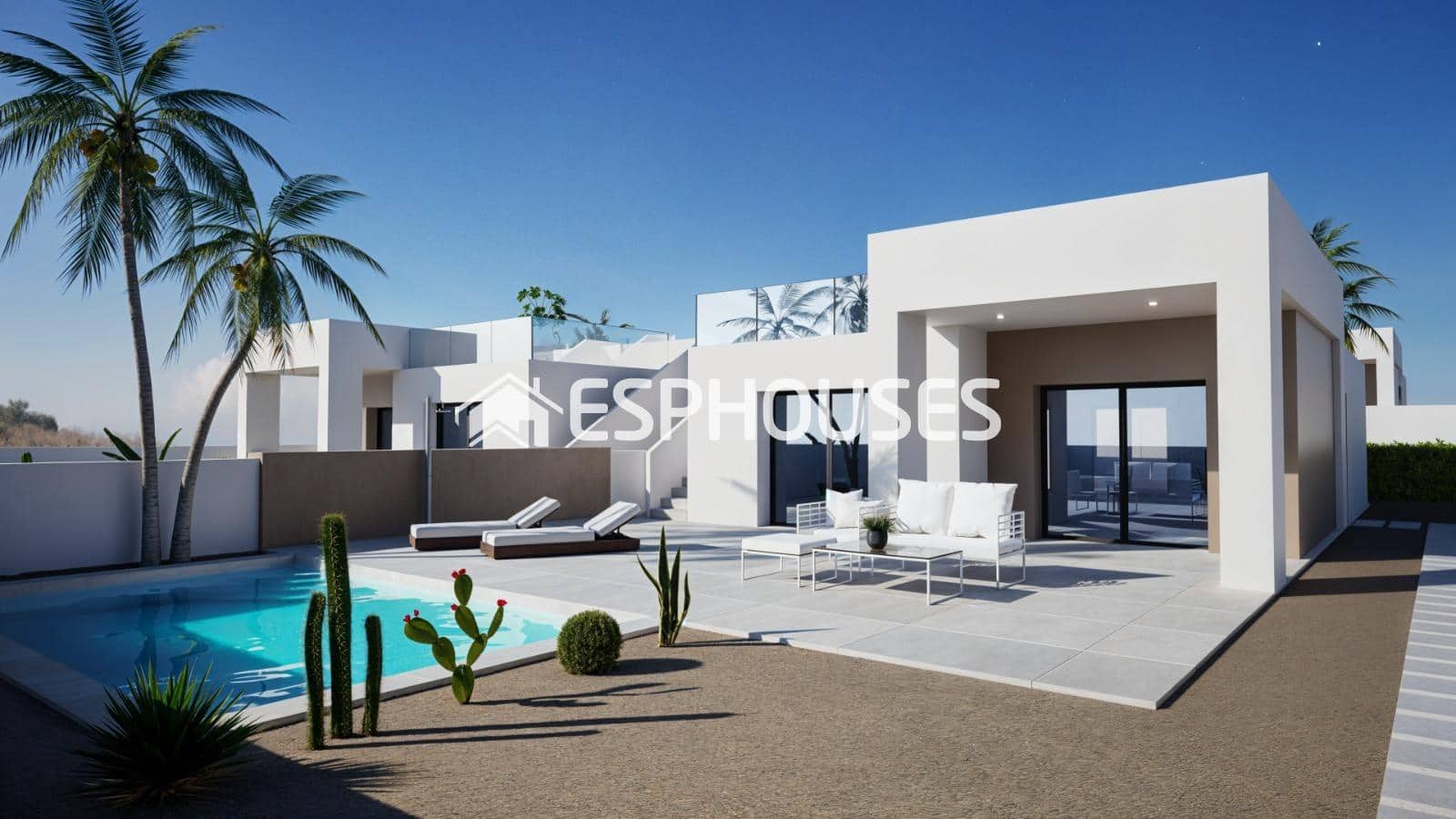 3 makuuhuone Bungalow myytävänä paikassa La Romana mukana uima-altaan 
autotalli - 315 000 € (Ref: 9444410)