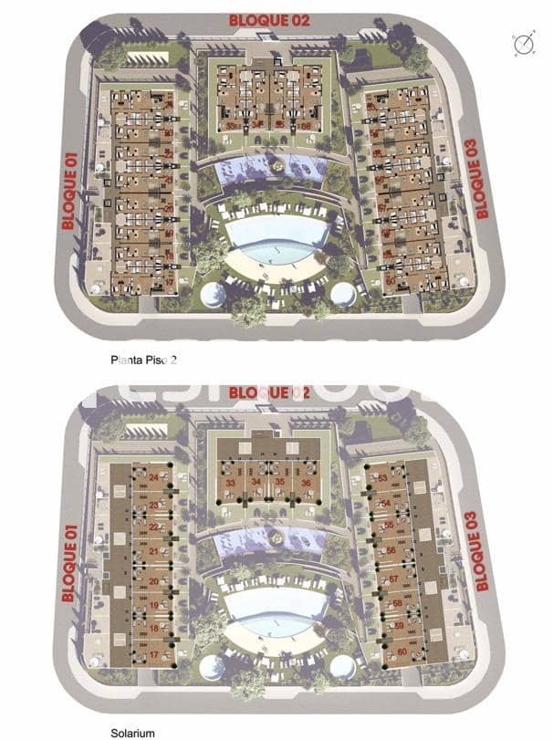 3 sovrum Lägenhet till salu i Monforte del Cid med pool garage - 435 000 € (Ref: 9444424)