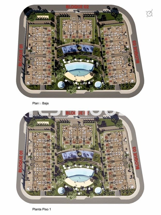 3 quarto Apartamento para venda em Monforte del Cid com piscina garagem - 375 000 € (Ref: 9444425)