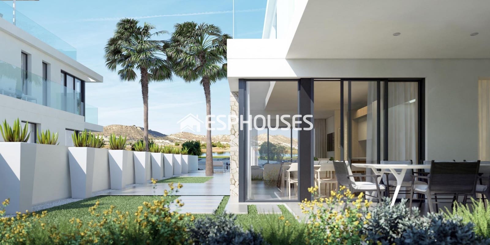 3 chambre Bungalow à vendre à Monforte del Cid avec piscine garage - 895 000 € (Ref: 9444428)