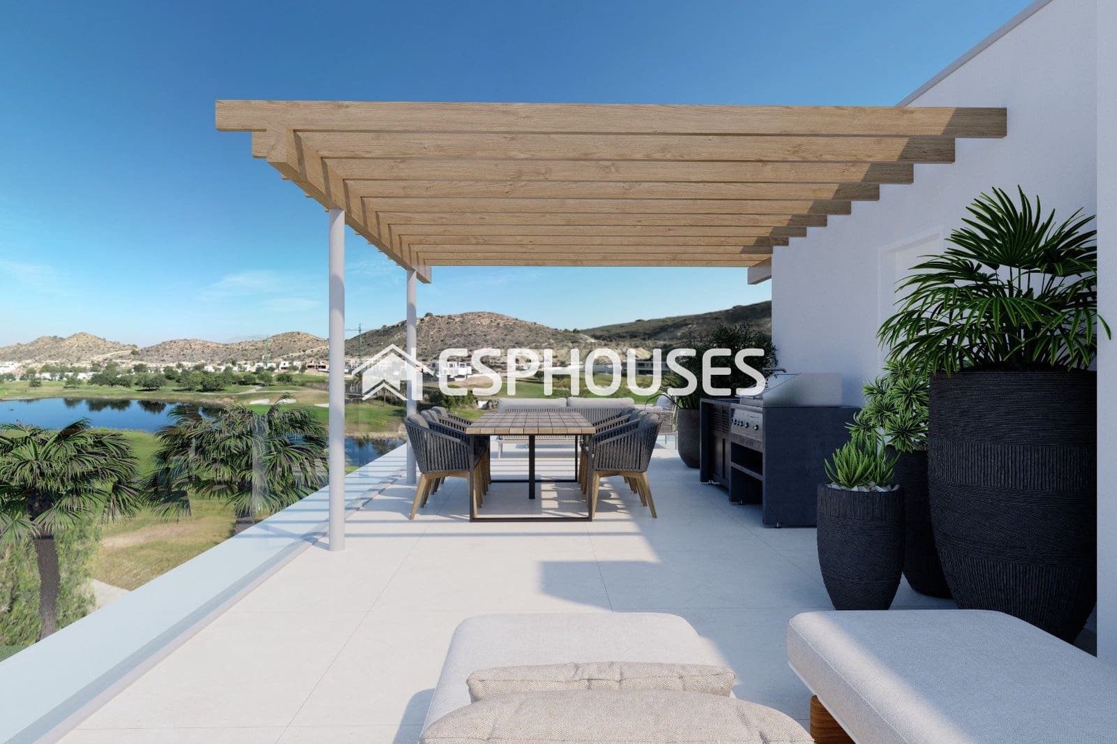 3 slaapkamer Huis te koop in Monforte del Cid met zwembad garage - € 895.000 (Ref: 9444428)