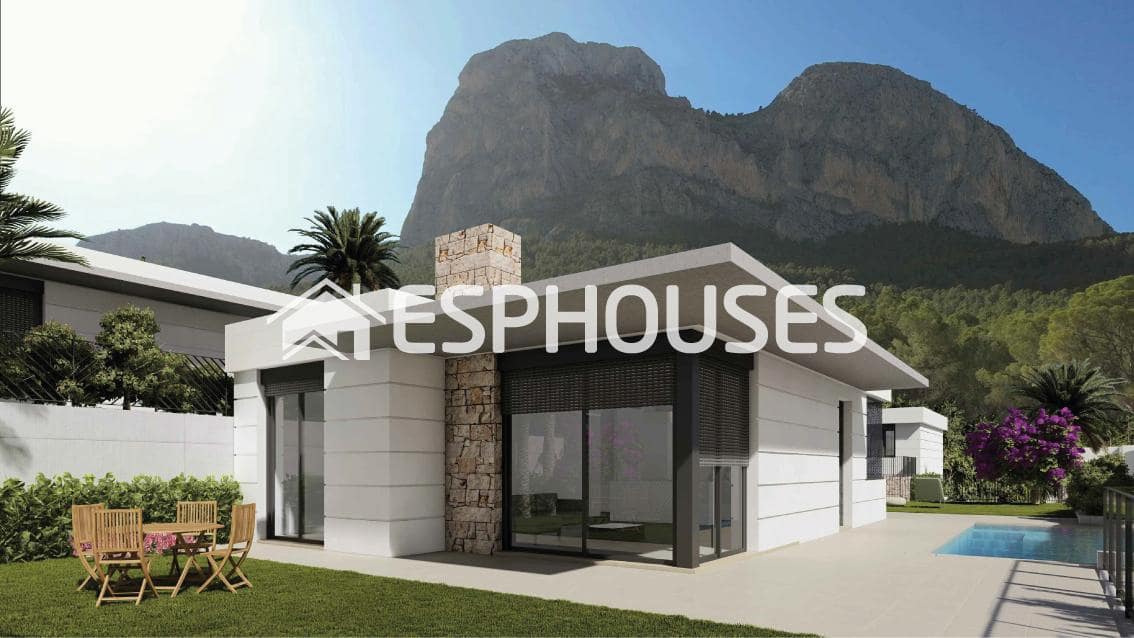 3 makuuhuone Huvila myytävänä paikassa Polop mukana uima-altaan 
autotalli - 503 000 € (Ref: 9444435)