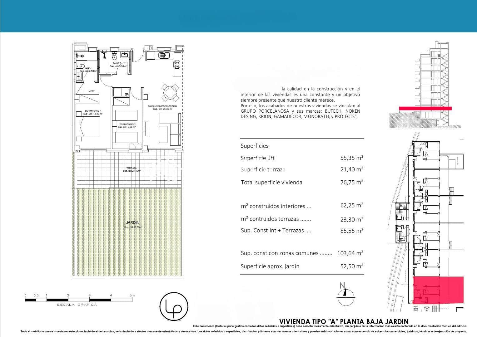 2 Zimmer Apartment zu verkaufen in Cala de Finestrat mit Pool - 401.400 € (Ref: 9444437)