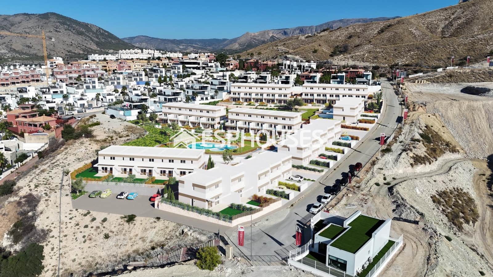 3 sovrum Bungalow till salu i Finestrat med pool garage - 425 000 € (Ref: 9444438)