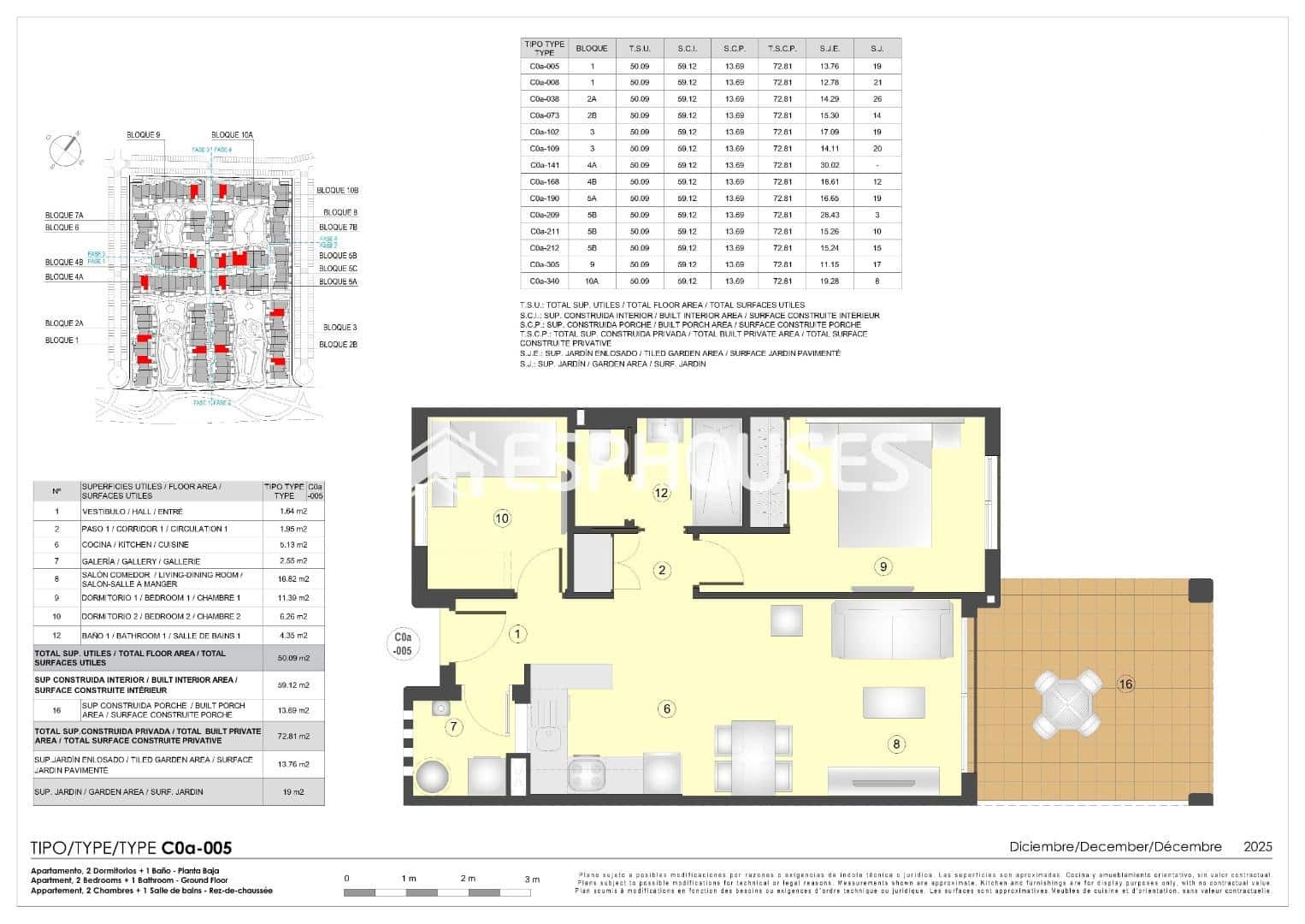 2 bedroom Apartment for sale in Pulpi with pool garage - € 196,000 (Ref: 9444450)