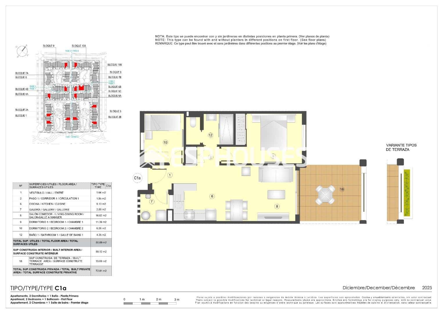 2 bedroom Apartment for sale in Pulpi with pool garage - € 185,000 (Ref: 9444452)