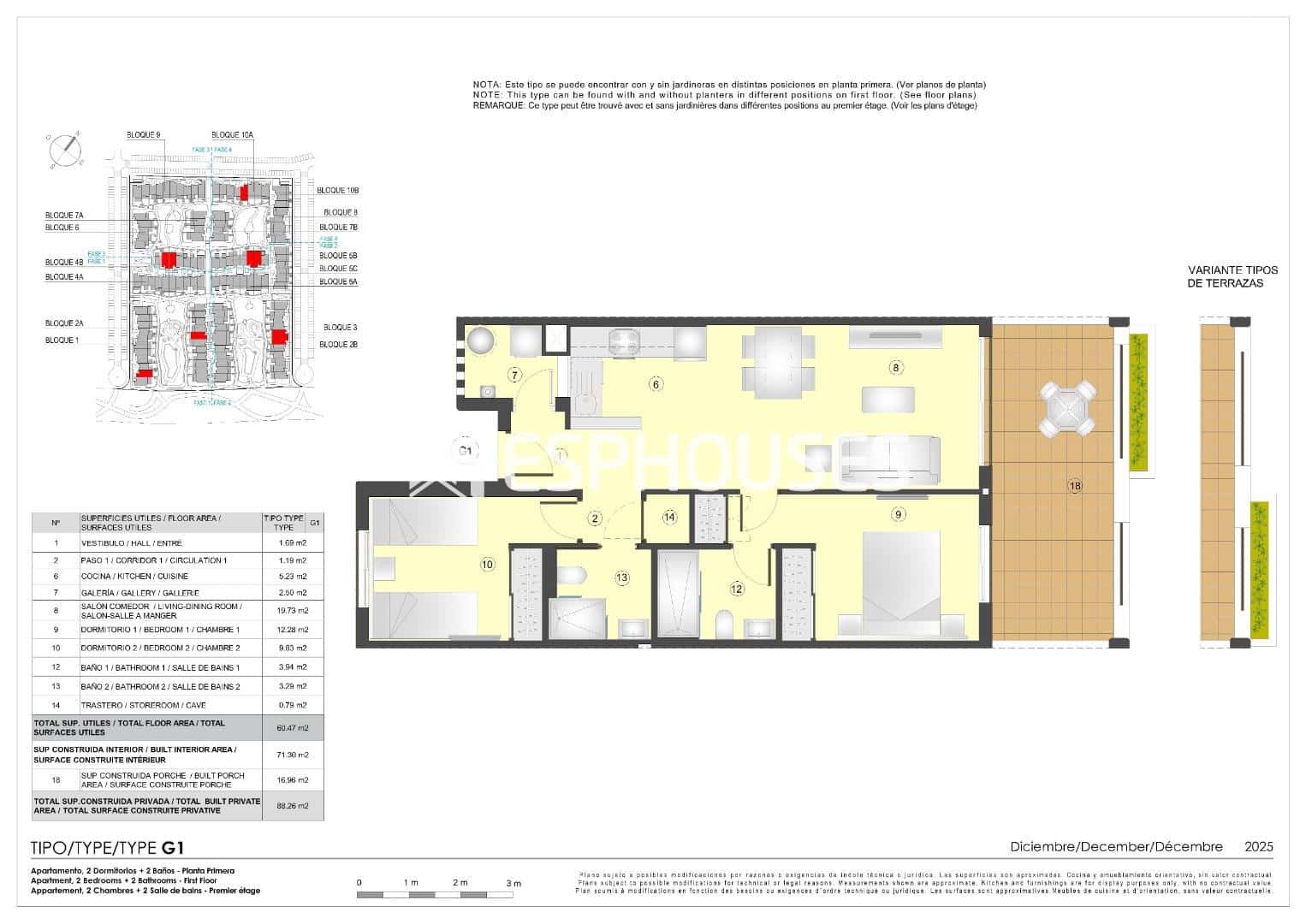 2 bedroom Apartment for sale in Pulpi with pool garage - € 203,000 (Ref: 9444456)