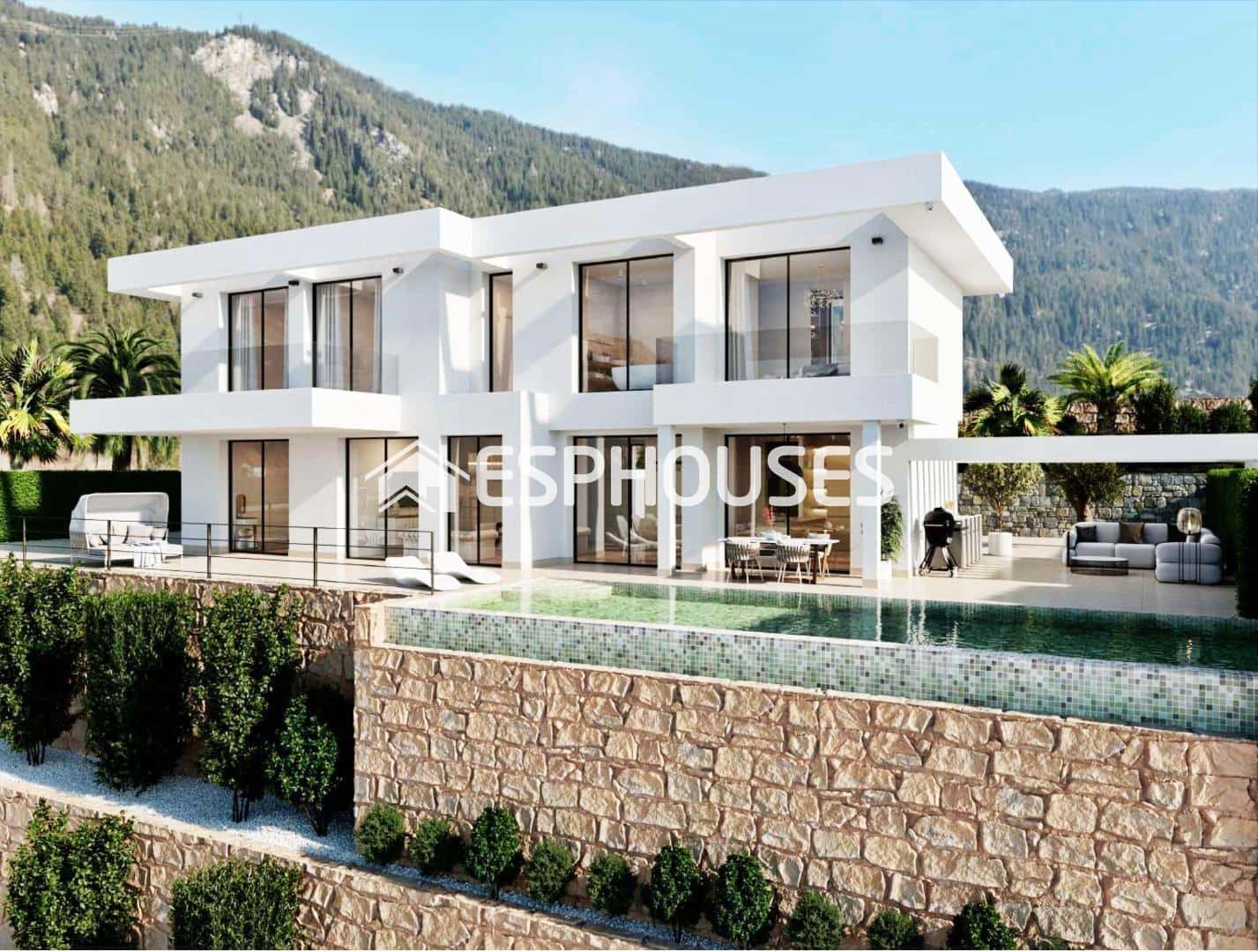 5 camera da letto Villa in vendita in Finestrat con piscina garage - 2.400.000 € (Rif: 9444984)