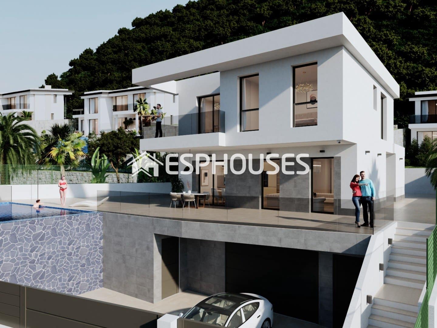 4 soverom Villa til salgs i Finestrat med svømmebasseng garasje - € 1 800 000 (Ref: 9444987)