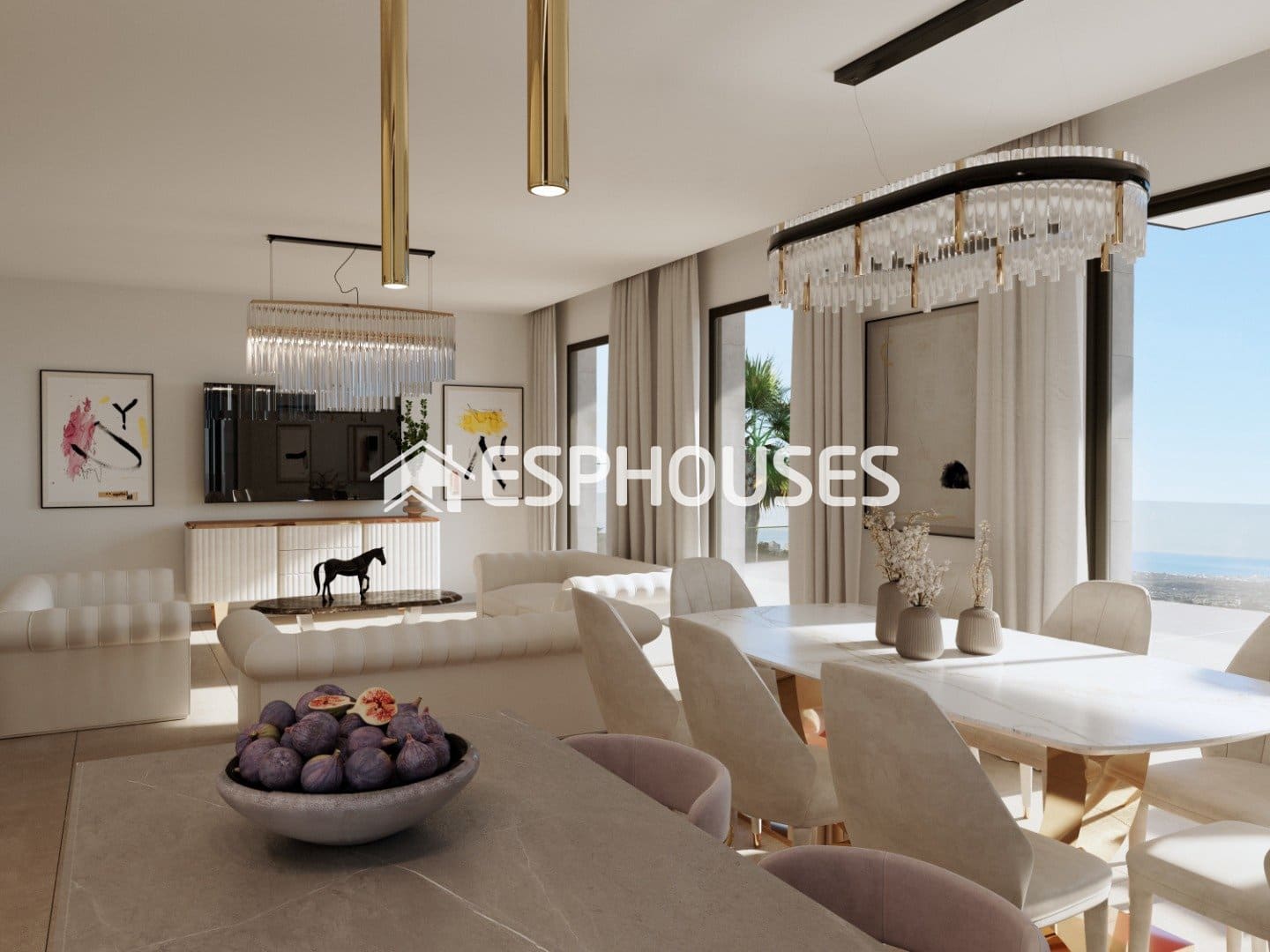 4 soverom Villa til salgs i Finestrat med svømmebasseng garasje - € 1 800 000 (Ref: 9444987)