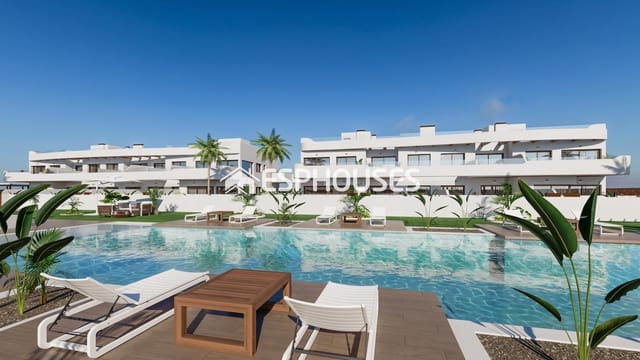 2 soverom Bungalow til salgs i Las Lomas de Rame - Bahía Bella, Los Alcázares med svømmebasseng garasje - € 279 000 (Ref: 9444992)