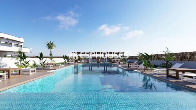 2 soverom Bungalow til salgs i Las Lomas de Rame - Bahía Bella, Los Alcázares med svømmebasseng garasje - € 279 000 (Ref: 9444992)