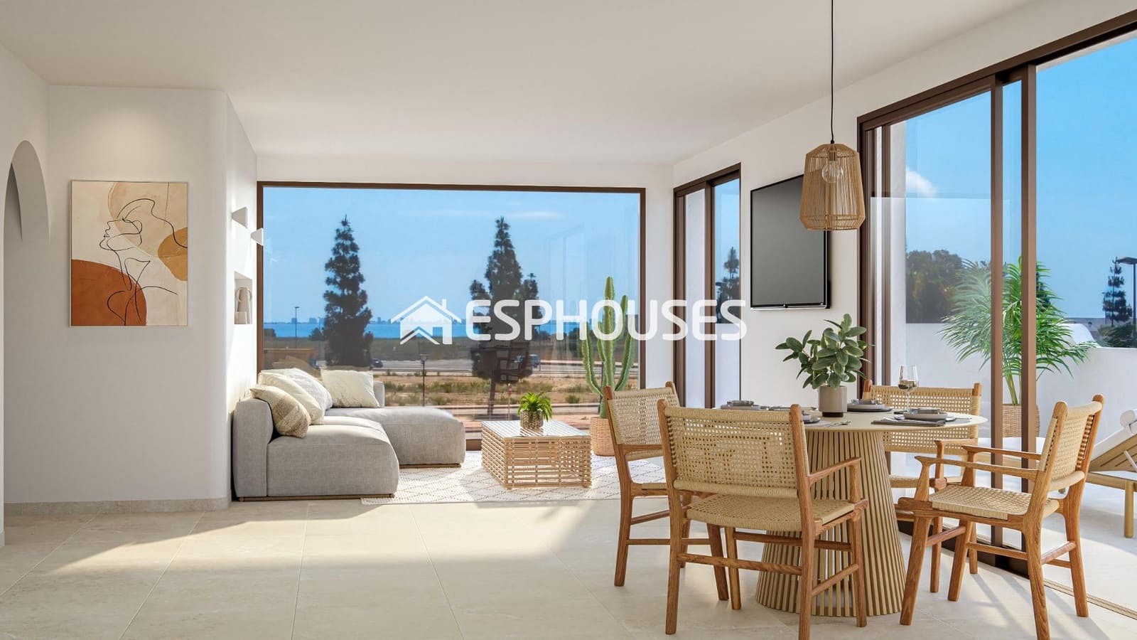 3 soverom Bungalow til salgs i Los Alcazares med svømmebasseng garasje - € 289 000 (Ref: 9444994)