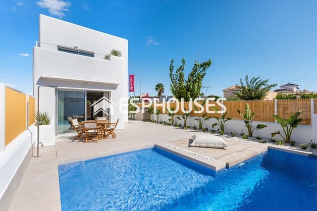 3 soverom Villa til salgs i Las Lomas de Rame - Bahía Bella, Los Alcázares med svømmebasseng garasje - € 399 900 (Ref: 9444996)
