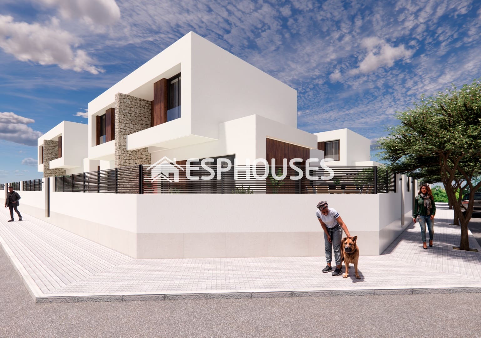 3 quarto Moradia Geminada para venda em Dolores com piscina garagem - 420 000 € (Ref: 9445016)