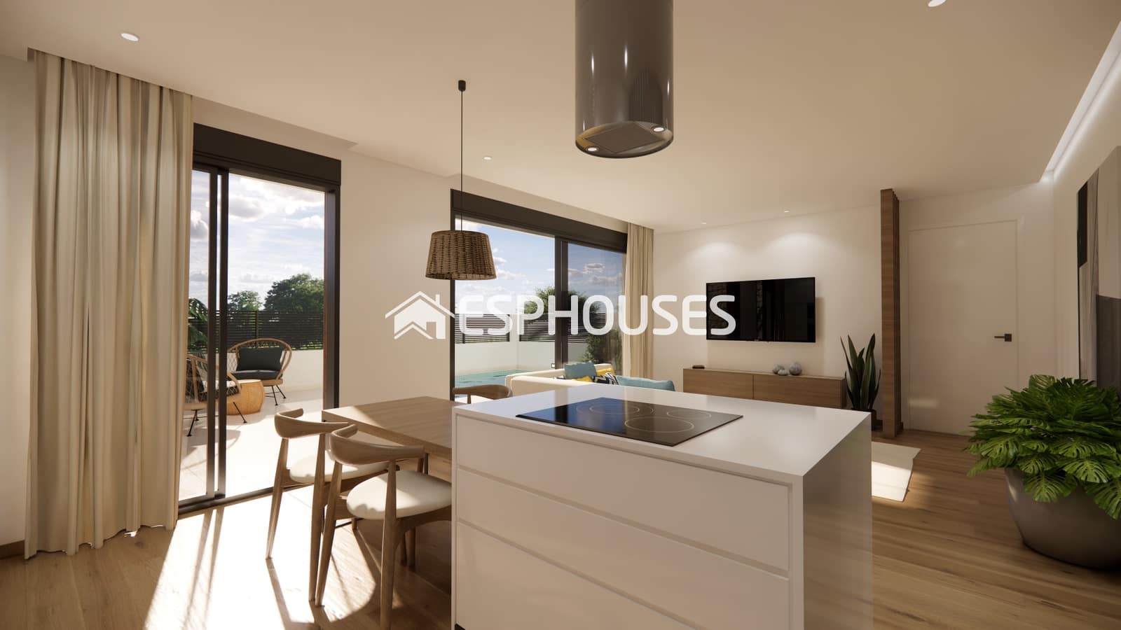 3 quarto Moradia Geminada para venda em Dolores com piscina garagem - 420 000 € (Ref: 9445016)