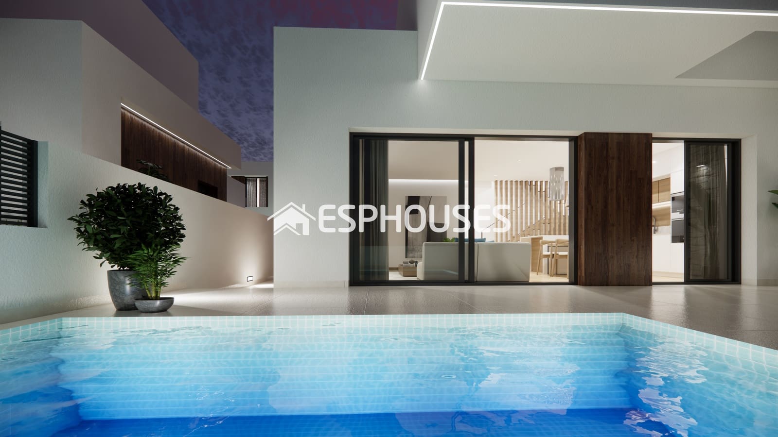 3 quarto Moradia Geminada para venda em Dolores com piscina garagem - 420 000 € (Ref: 9445016)