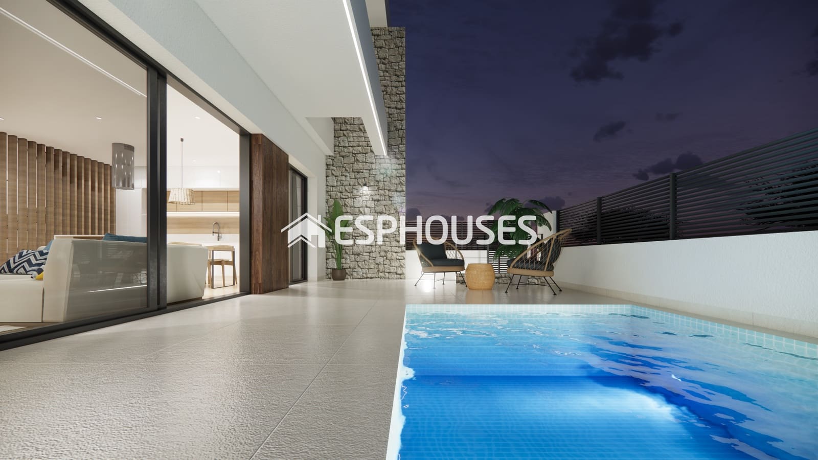 3 quarto Moradia Geminada para venda em Dolores com piscina garagem - 420 000 € (Ref: 9445016)