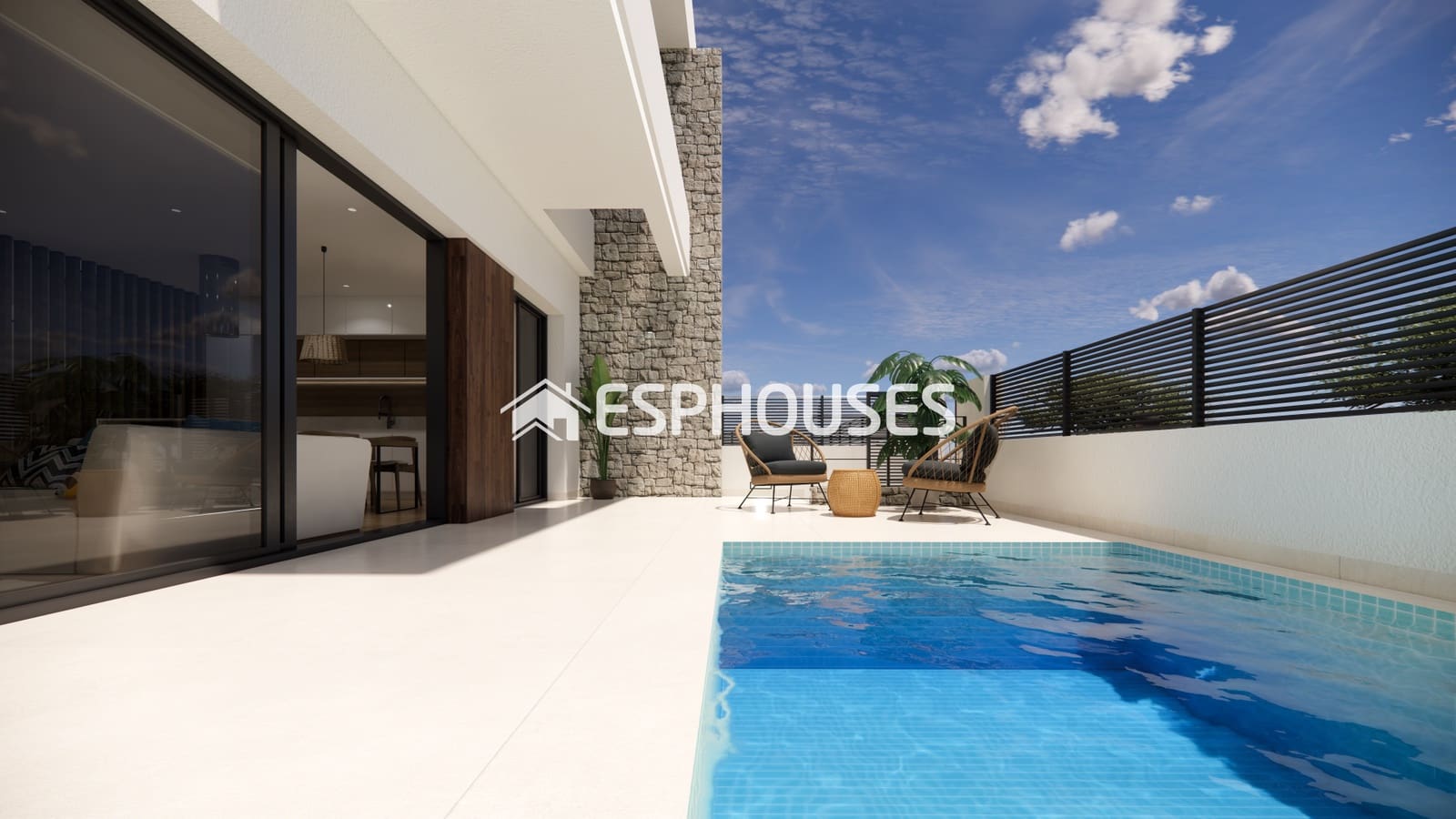 3 quarto Moradia Geminada para venda em Dolores com piscina garagem - 420 000 € (Ref: 9445016)