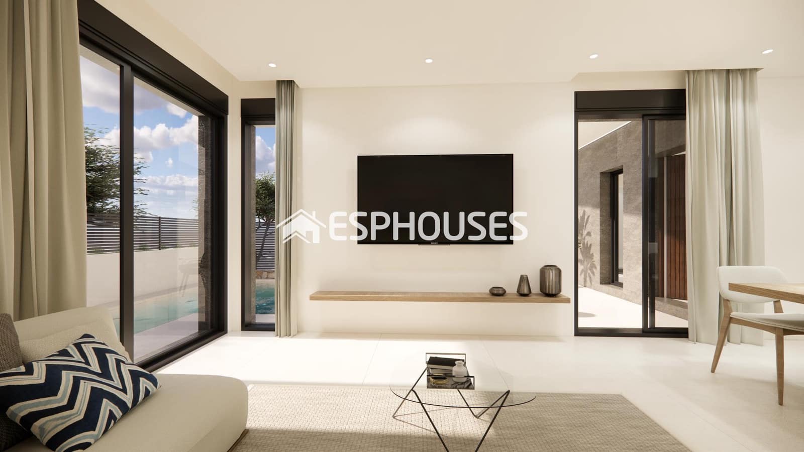 3 soverom Bungalow til salgs i Dolores med svømmebasseng garasje - € 425 000 (Ref: 9445018)