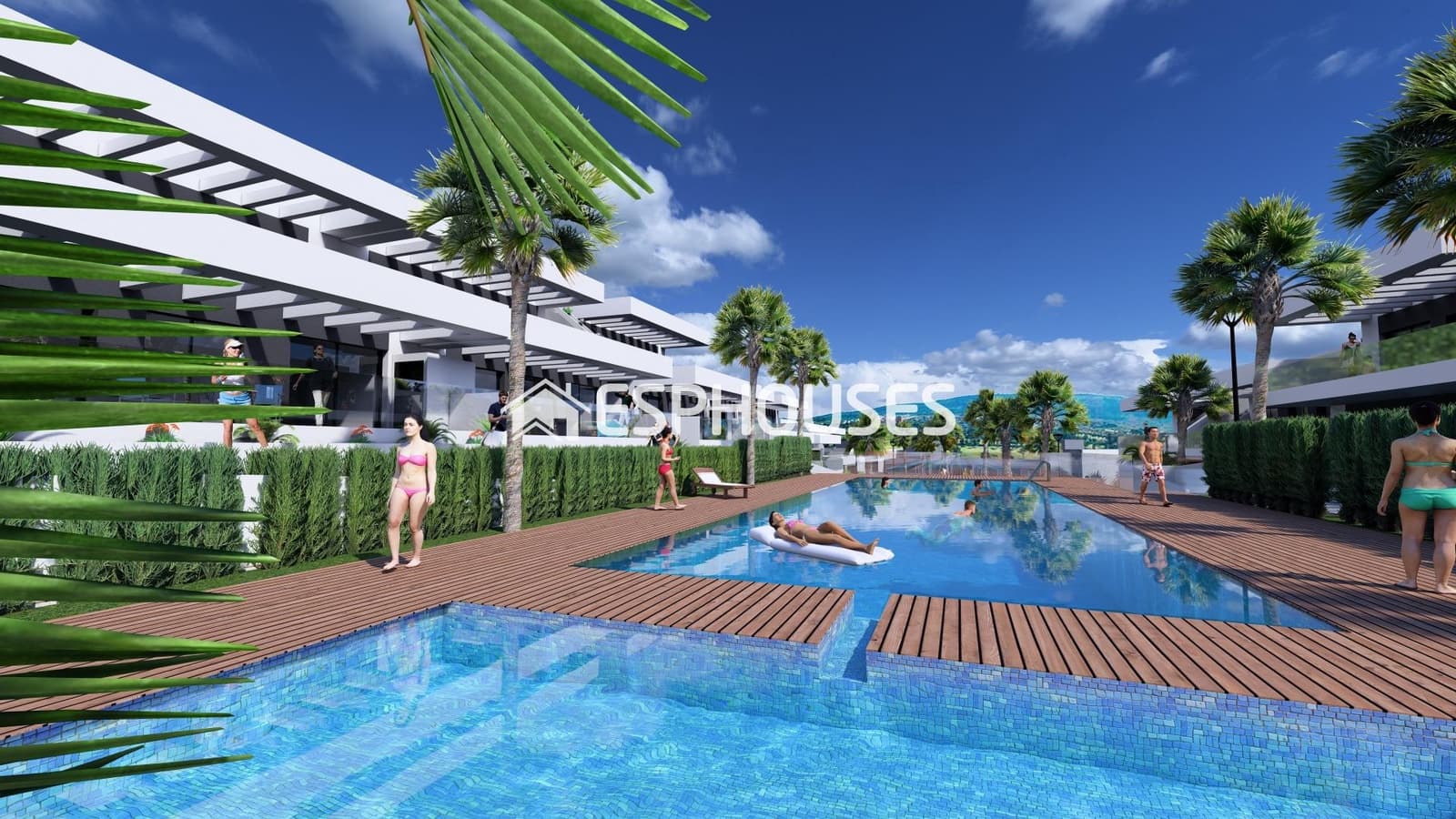 2 sovrum Lägenhet till salu i Algorfa med pool - 277 000 € (Ref: 9445030)