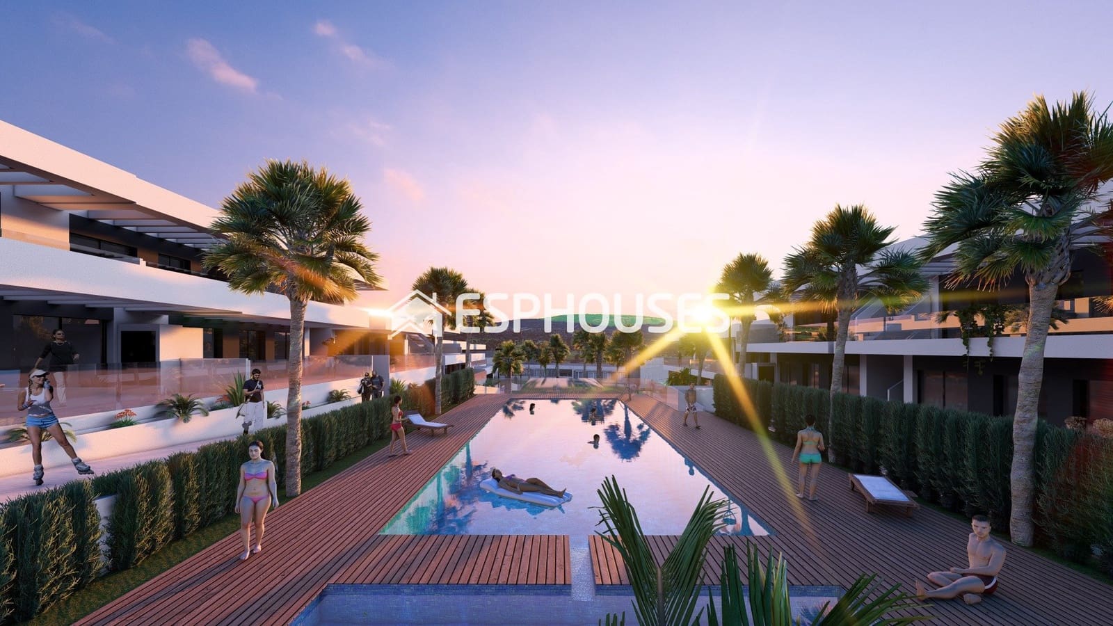 2 bedroom Apartment for sale in Algorfa with pool - € 277,000 (Ref: 9445030)