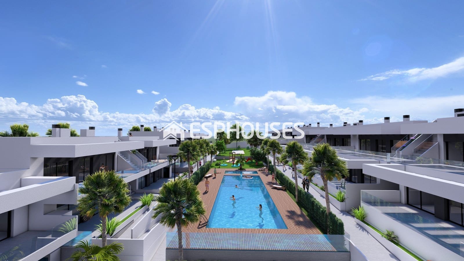 2 slaapkamer Penthouse te koop in Algorfa met zwembad - € 274.000 (Ref: 9445034)