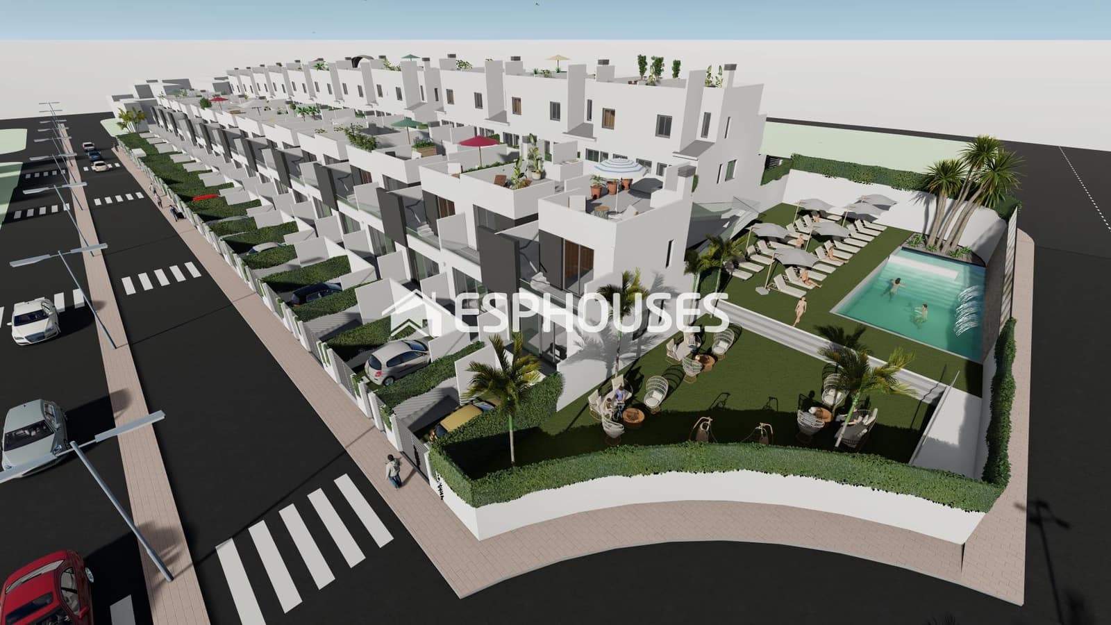 2 slaapkamer Bungalow te koop in Cox met zwembad garage - € 215.000 (Ref: 9445037)