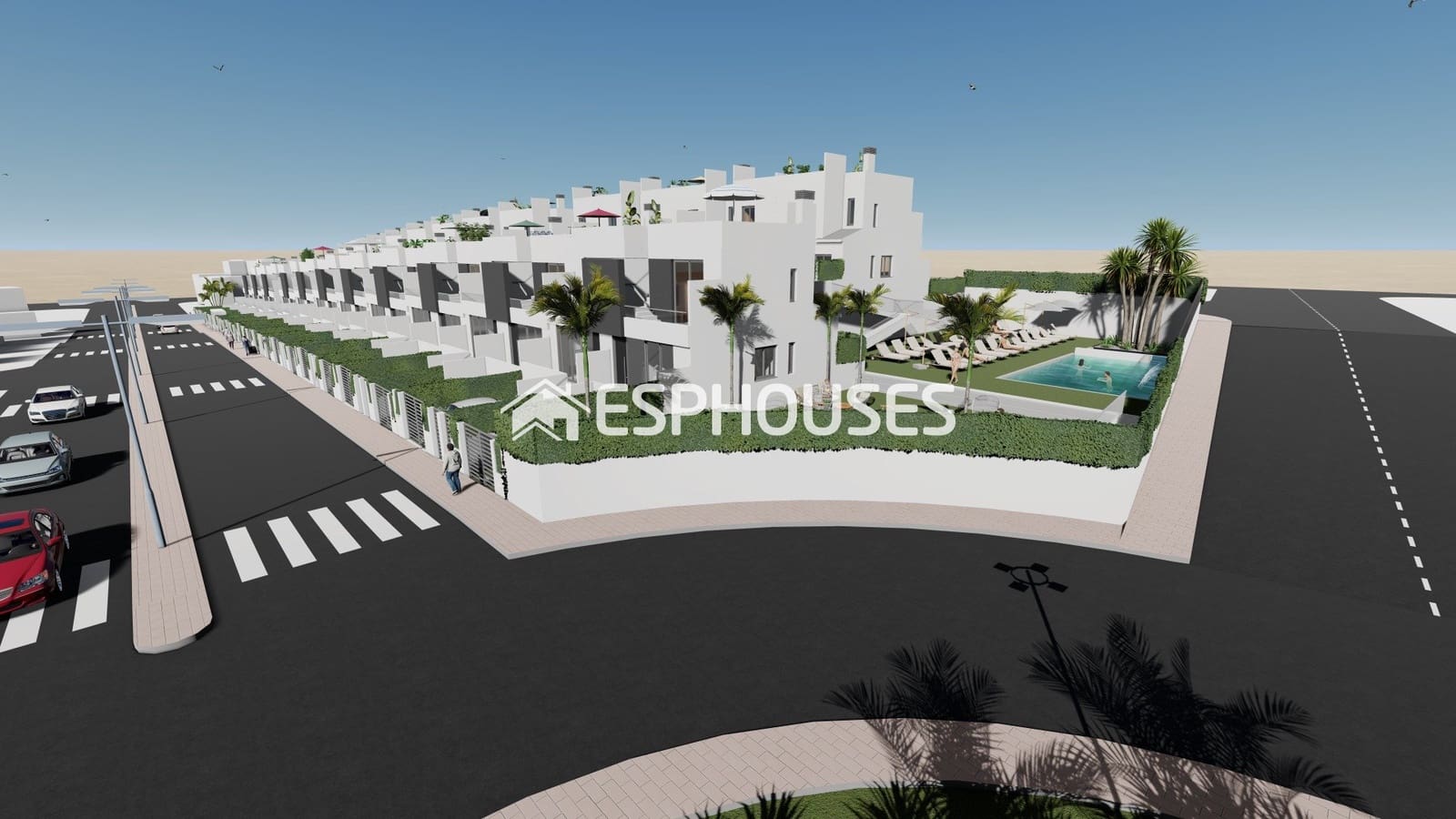 Bungalow de 2 habitaciones en Cox en venta con piscina garaje - 230.000 € (Ref: 9445037)