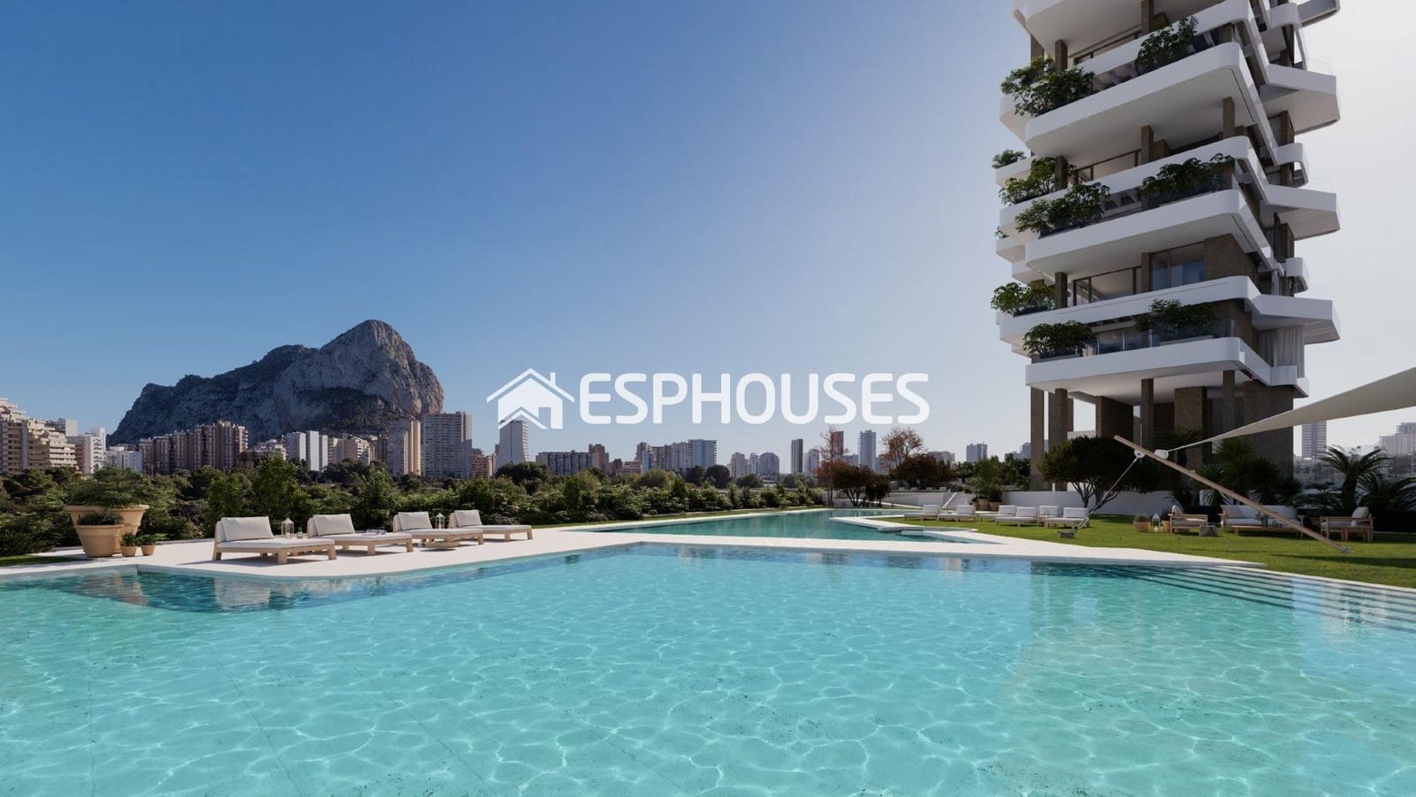 3 sovrum Lägenhet till salu i Calpe / Calp med pool garage - 1 590 000 € (Ref: 9445042)