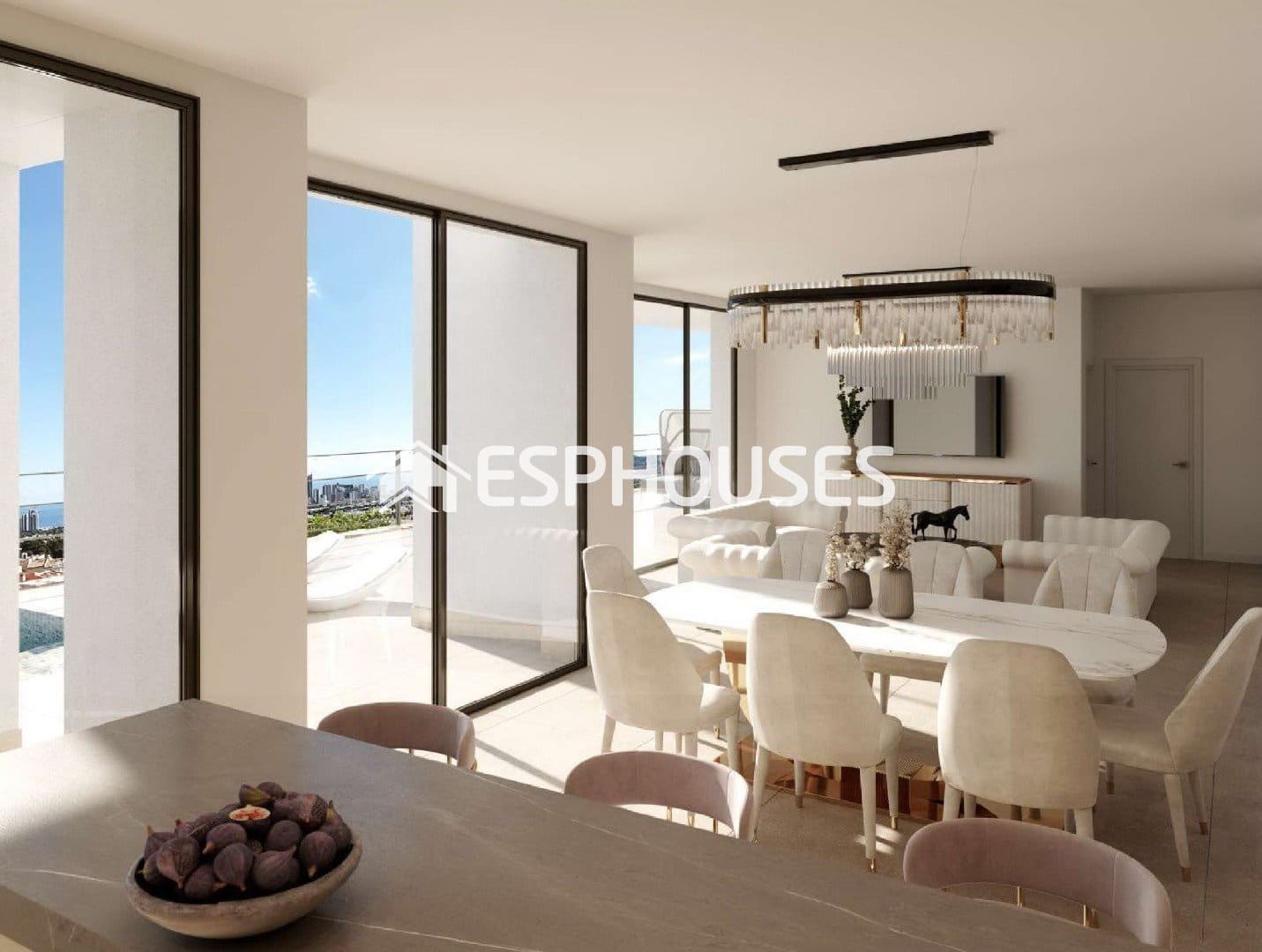 4 sypialnia Willa na sprzedaż w Finestrat z basenem - 2 750 000 € (Ref: 9445045)