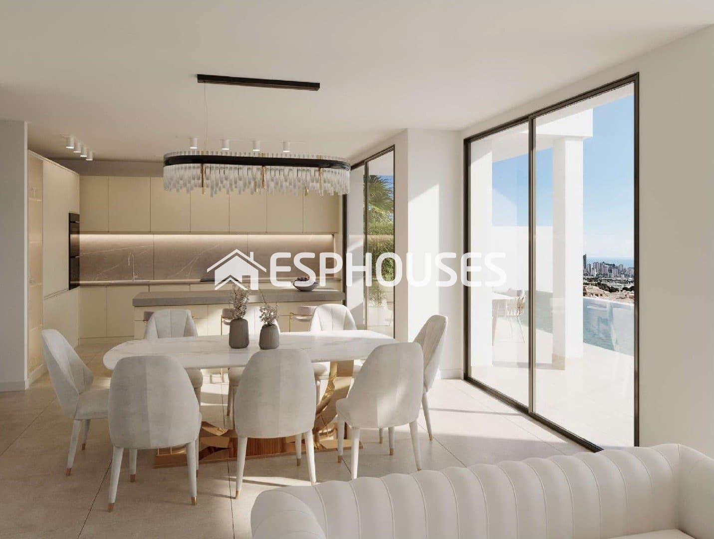 4 sypialnia Willa na sprzedaż w Finestrat z basenem - 2 750 000 € (Ref: 9445045)