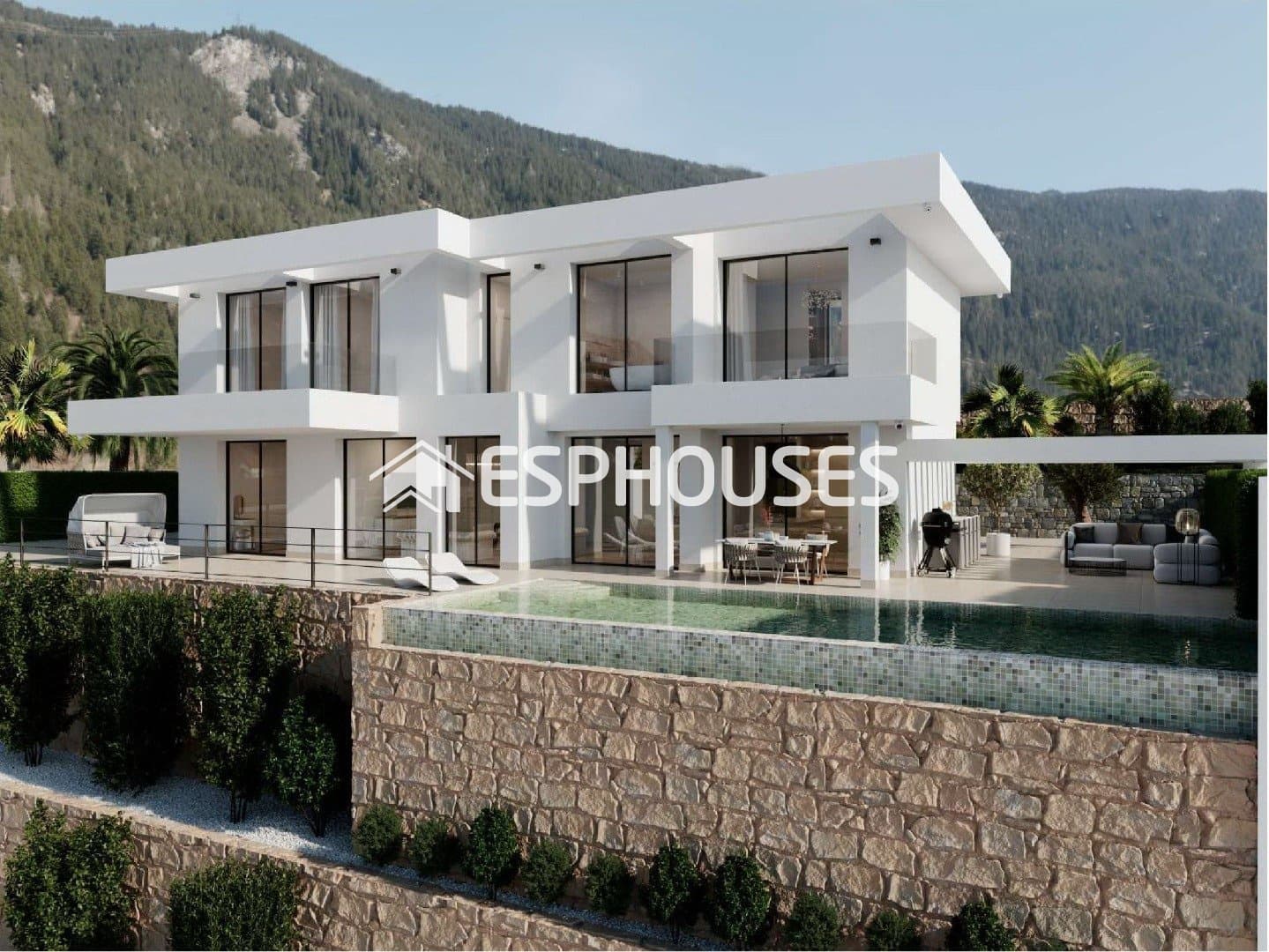 4 sypialnia Willa na sprzedaż w Finestrat z basenem - 2 750 000 € (Ref: 9445045)