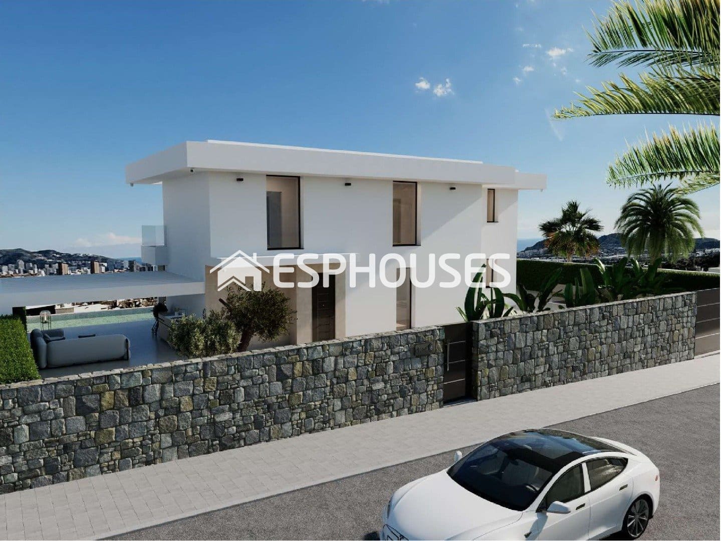 4 sypialnia Willa na sprzedaż w Finestrat z basenem - 2 750 000 € (Ref: 9445045)