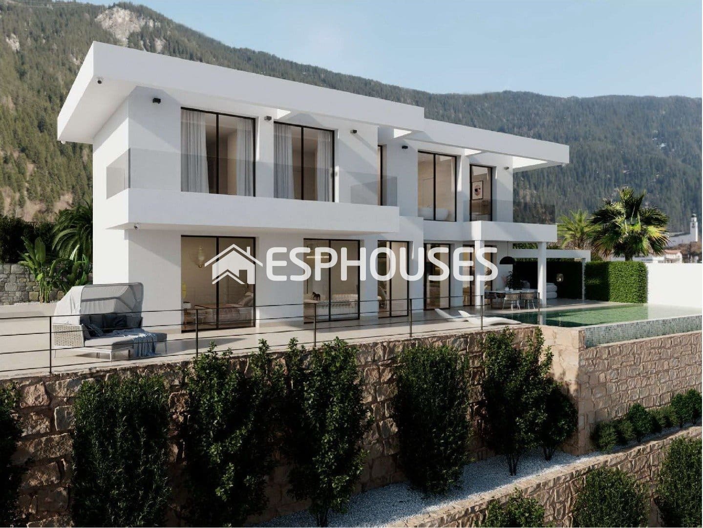 4 sypialnia Willa na sprzedaż w Finestrat z basenem - 2 750 000 € (Ref: 9445045)