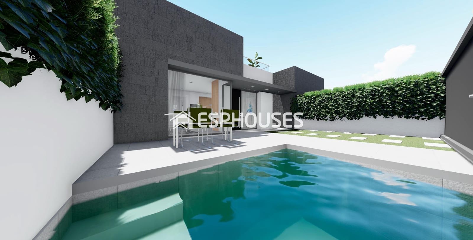 2 soverom Bungalow til salgs i San Juan de los Terreros med svømmebasseng garasje - € 279 000 (Ref: 9445046)