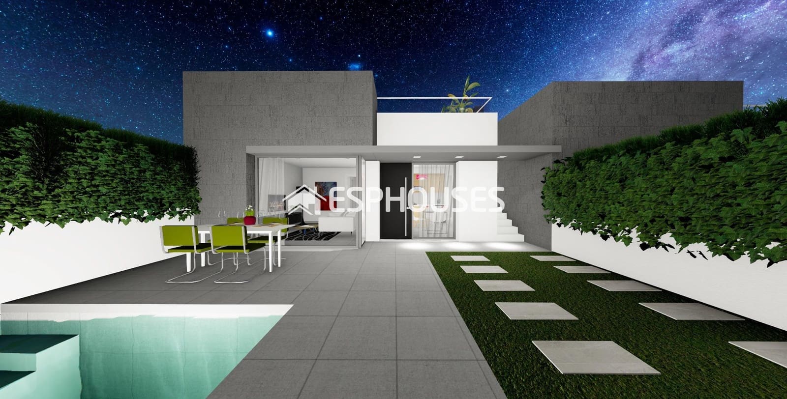 2 soverom Bungalow til salgs i San Juan de los Terreros med svømmebasseng garasje - € 279 000 (Ref: 9445046)