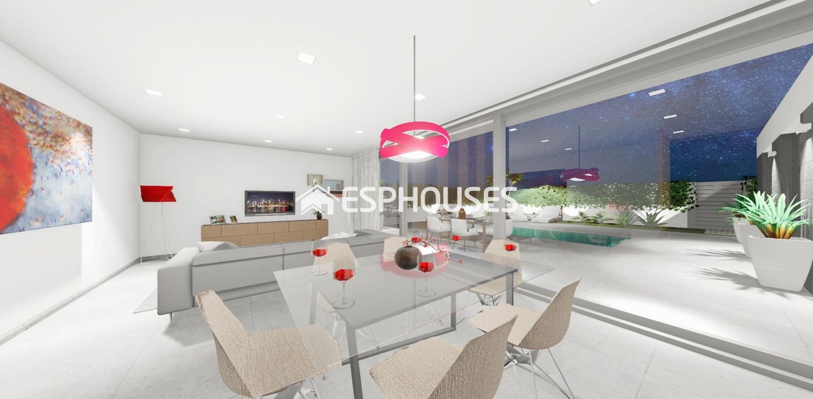 3 Zimmer Villa zu verkaufen in San Juan de los Terreros mit Pool Garage - 495.000 € (Ref: 9445047)