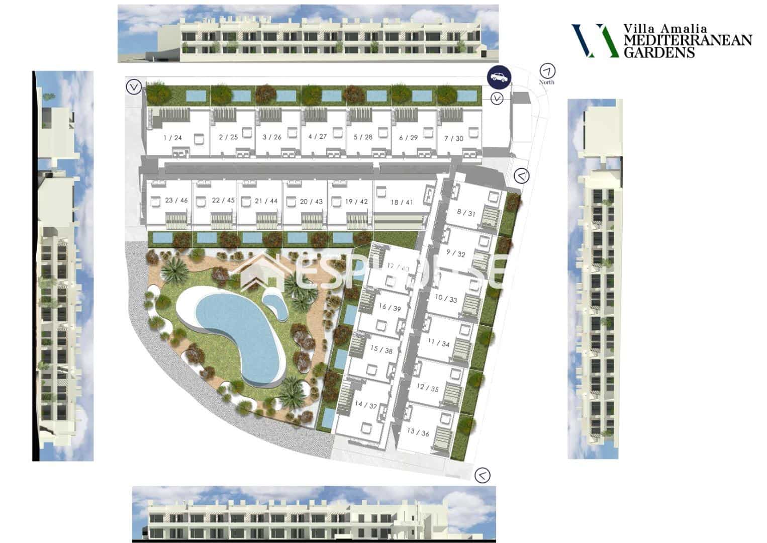 2 slaapkamer Appartement te koop in Torrevieja met zwembad garage - € 360.000 (Ref: 9445057)