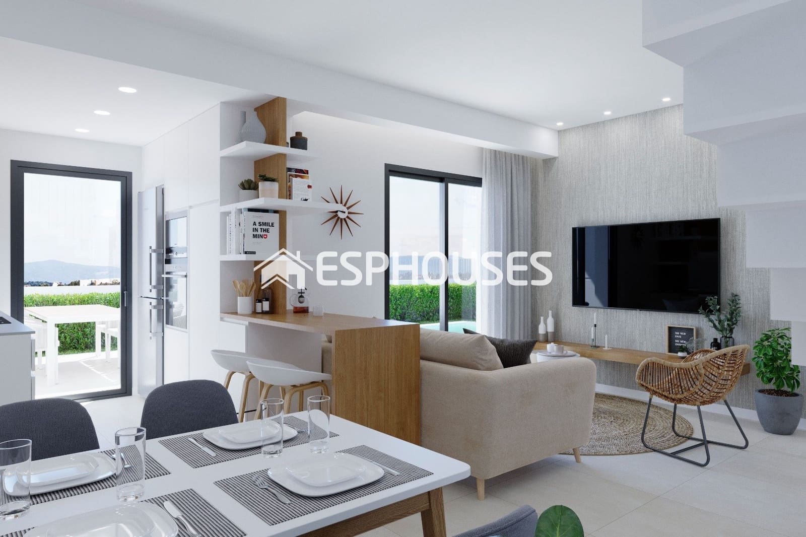 3 chambre Villa/Maison Semi-Mitoyenne à vendre à Torrevieja avec piscine - 414 000 € (Ref: 9445065)