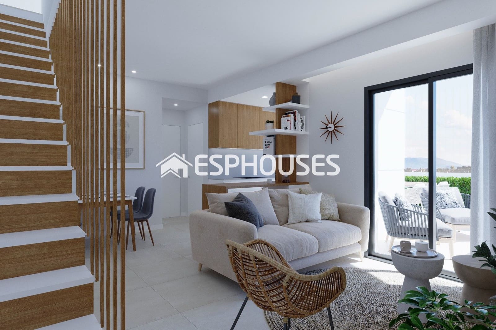 3 chambre Villa/Maison Semi-Mitoyenne à vendre à Torrevieja avec piscine - 414 000 € (Ref: 9445065)