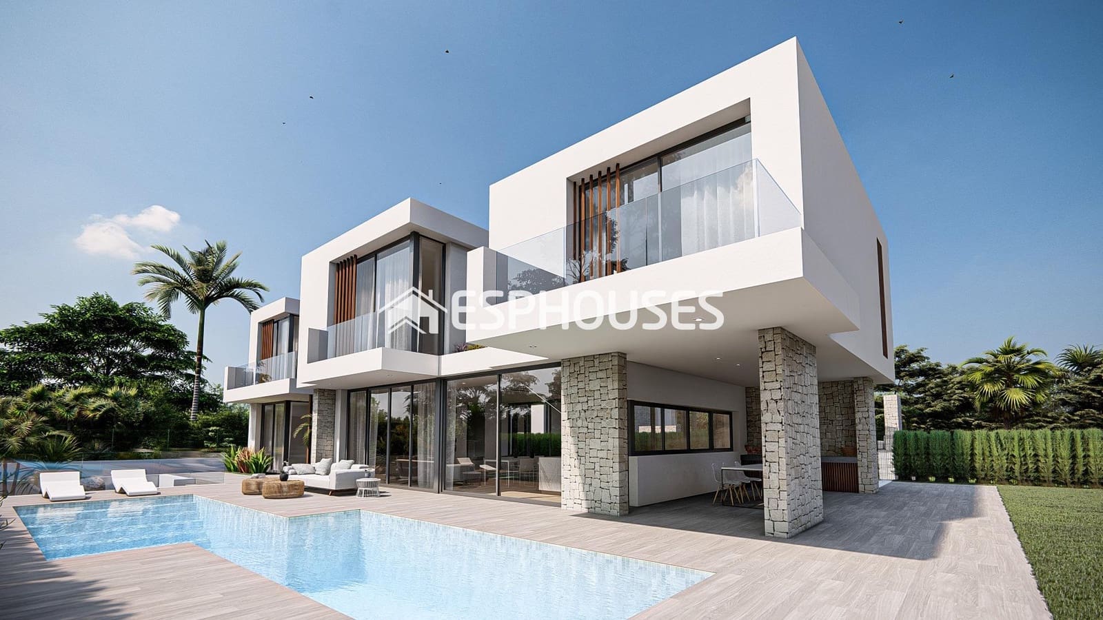 4 sovrum Villa till salu i Alfaz del Pi / L'Alfas del Pi med pool garage - 1 795 000 € (Ref: 9445066)