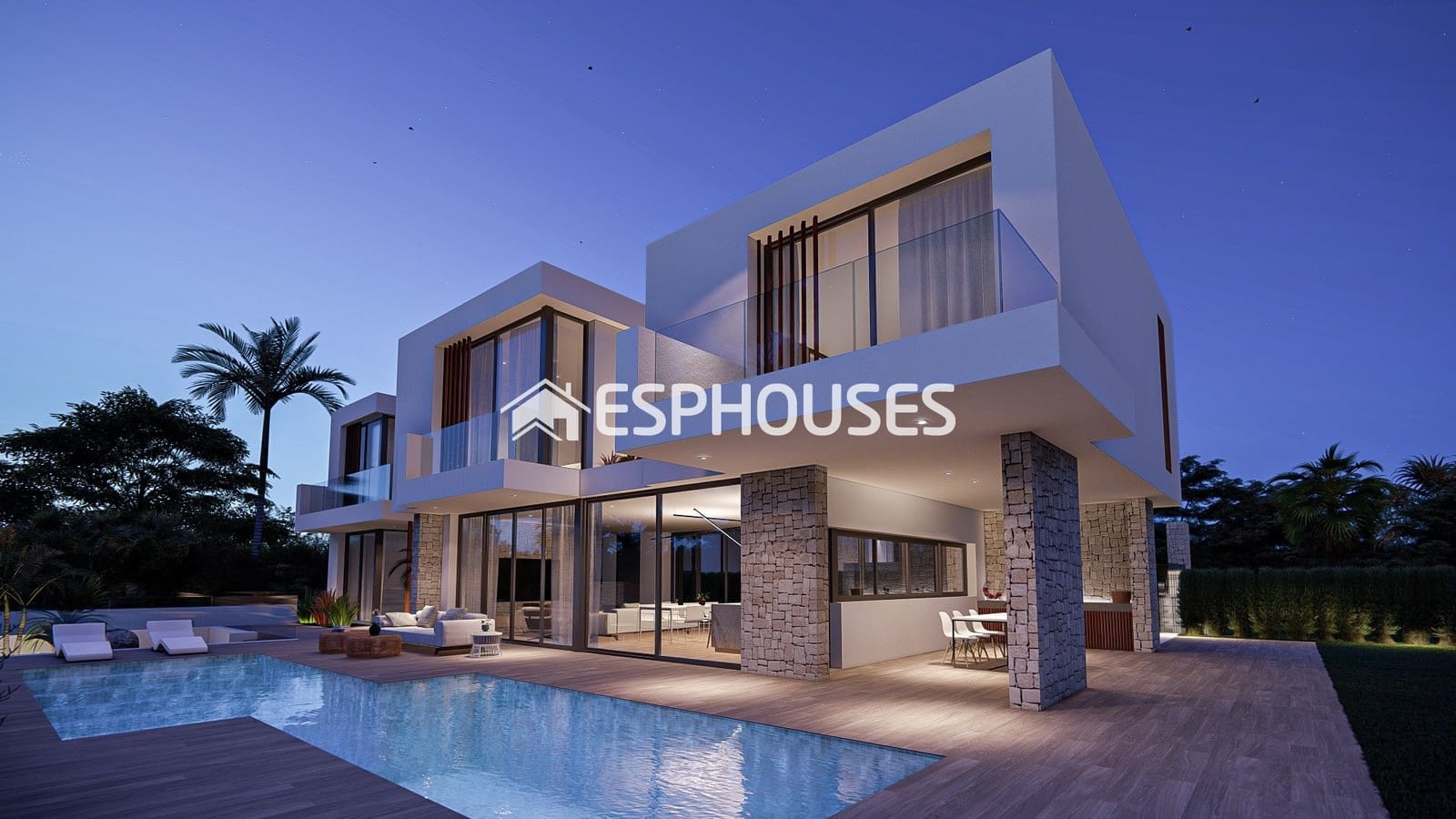 4 sovrum Villa till salu i Alfaz del Pi / L'Alfas del Pi med pool garage - 1 795 000 € (Ref: 9445066)