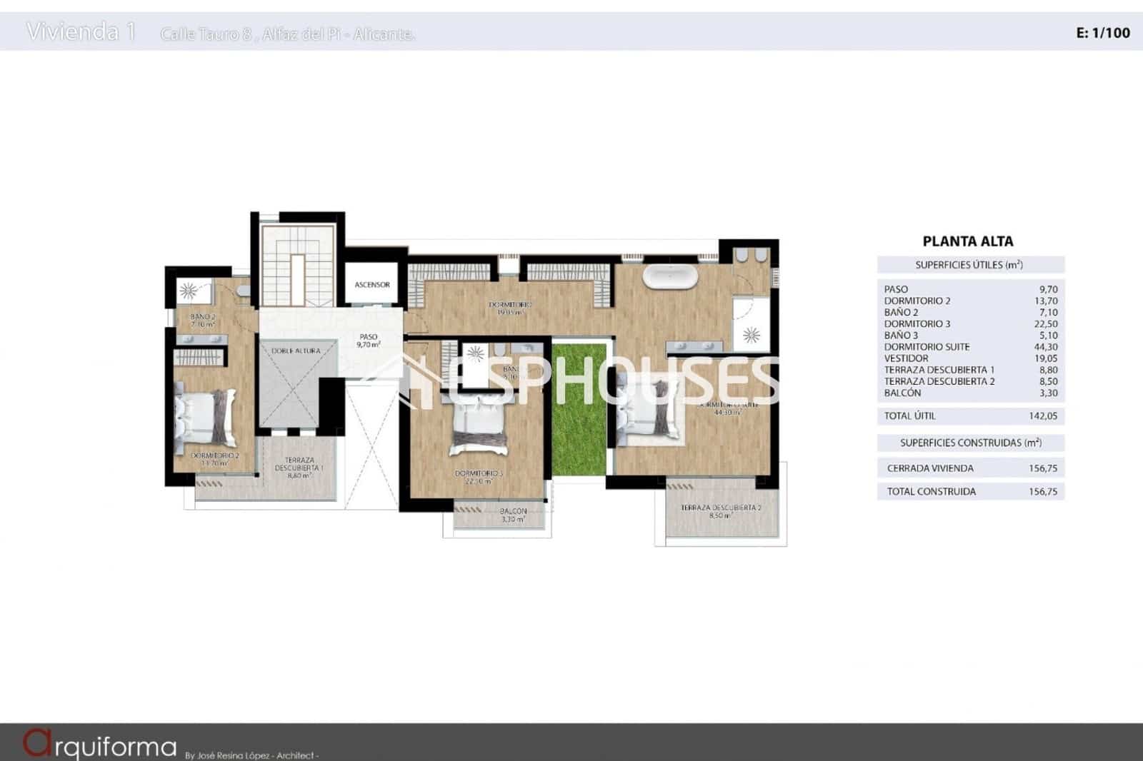 4 sovrum Villa till salu i Alfaz del Pi / L'Alfas del Pi med pool garage - 1 795 000 € (Ref: 9445066)