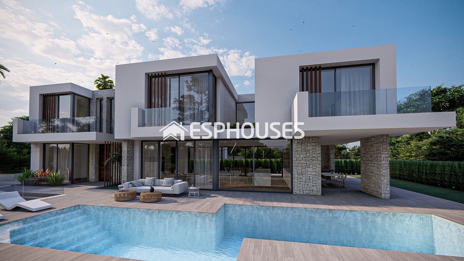 4 sovrum Villa till salu i Alfaz del Pi / L'Alfas del Pi med pool garage - 1 795 000 € (Ref: 9445066)