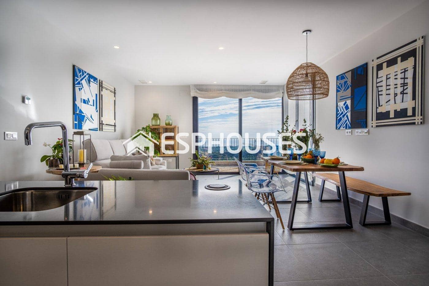 3 slaapkamer Villa te koop in Polop met zwembad garage - € 358.000 (Ref: 9445067)