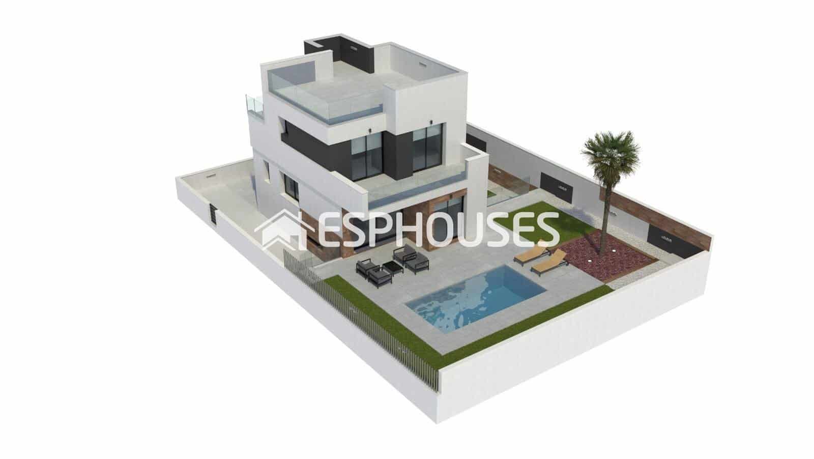 4 soveværelse Villa til salg i La Nucia med swimmingpool garage - € 600.000 (Ref: 9445073)