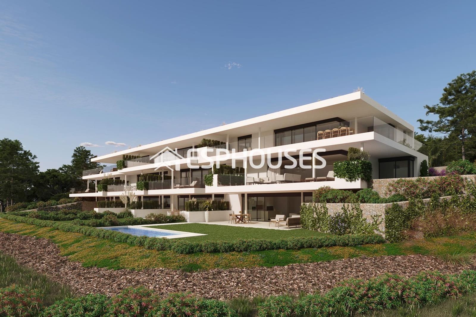 2 sovrum Lägenhet till salu i Orihuela Costa med pool garage - 385 000 € (Ref: 9445074)